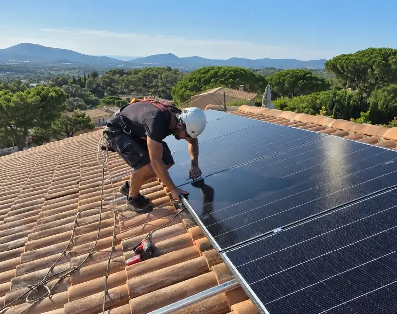 Installateur panneaux solaires Villemolaque — pose photovoltaïque sur toiture